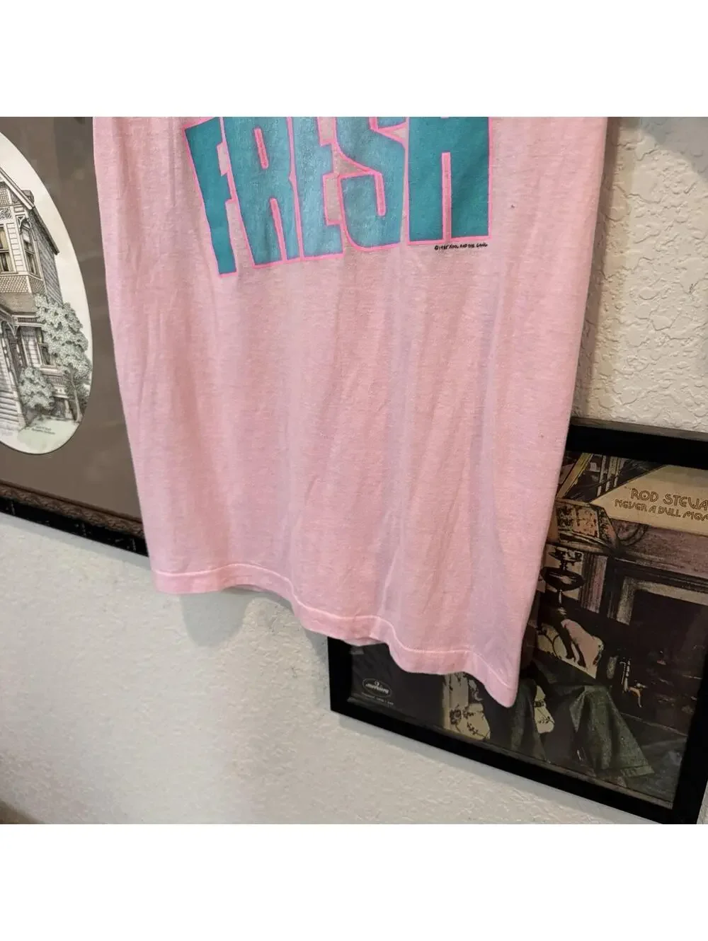 Vintage 1985 Kool & The Gang Concert Tour Shirt Fresh Misled Ched USA Tag Large - Picture 4 of 7